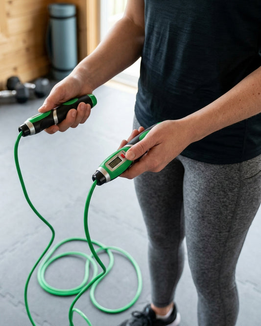 Roomiva Digital Count Jump Rope Green 3 m