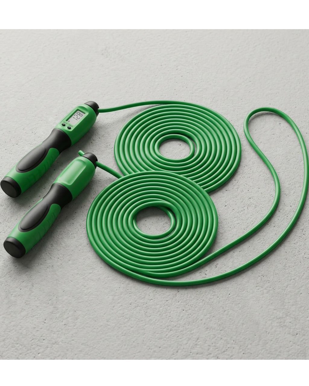 Roomiva Digital Count Jump Rope Green 3 m