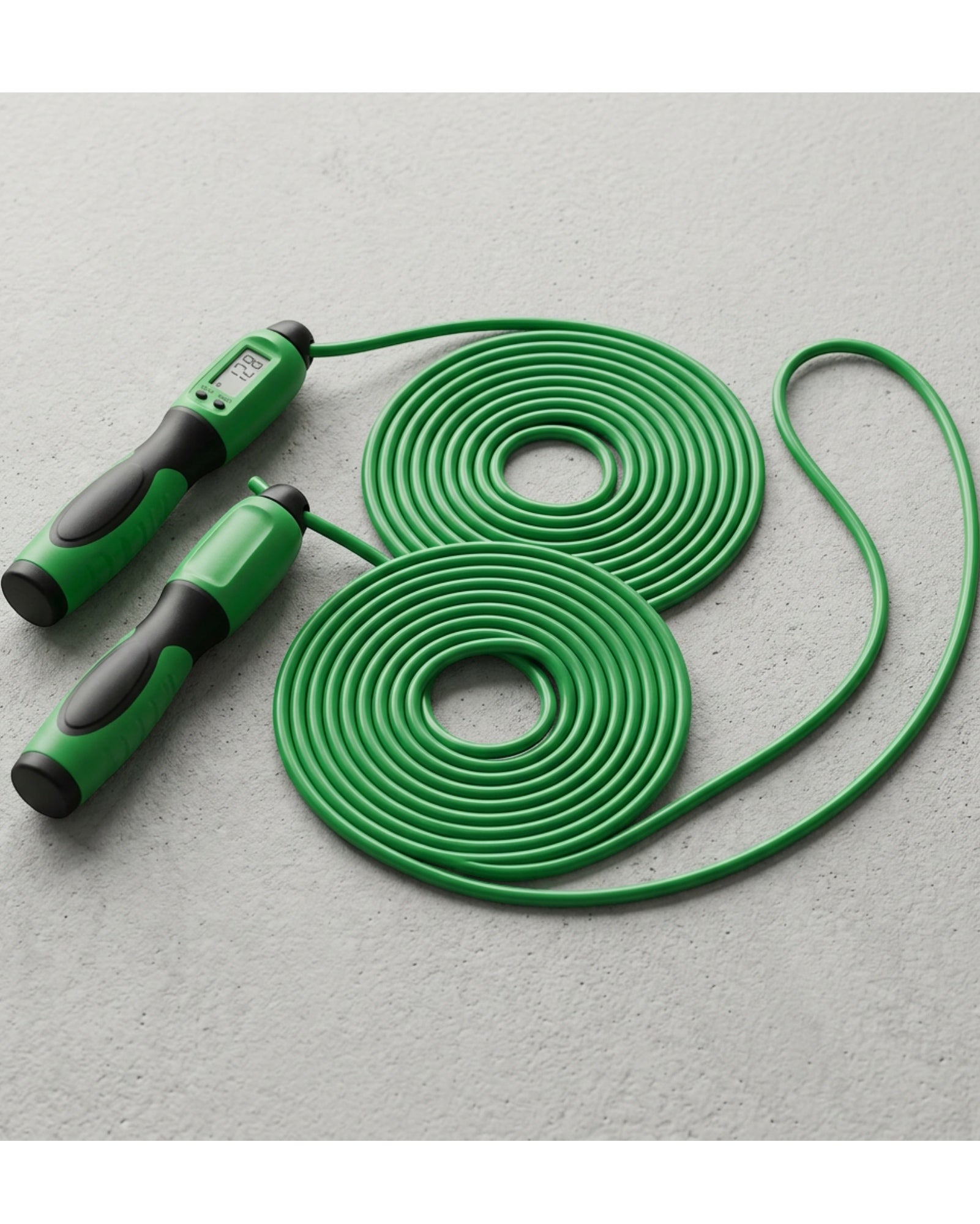 Roomiva Digital Count Jump Rope Green 3 m