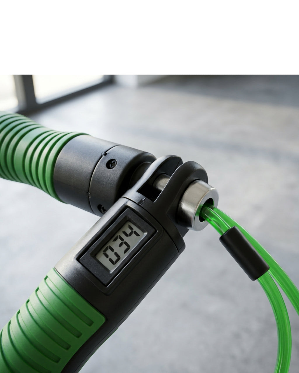 Roomiva Digital Count Jump Rope Green 3 m