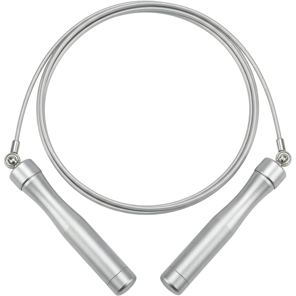 Roomiva Tangle Free Speed Jump Rope Silver 9 ft