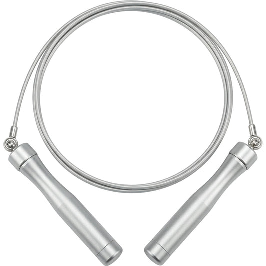 Roomiva Tangle Free Speed Jump Rope Silver 9 ft