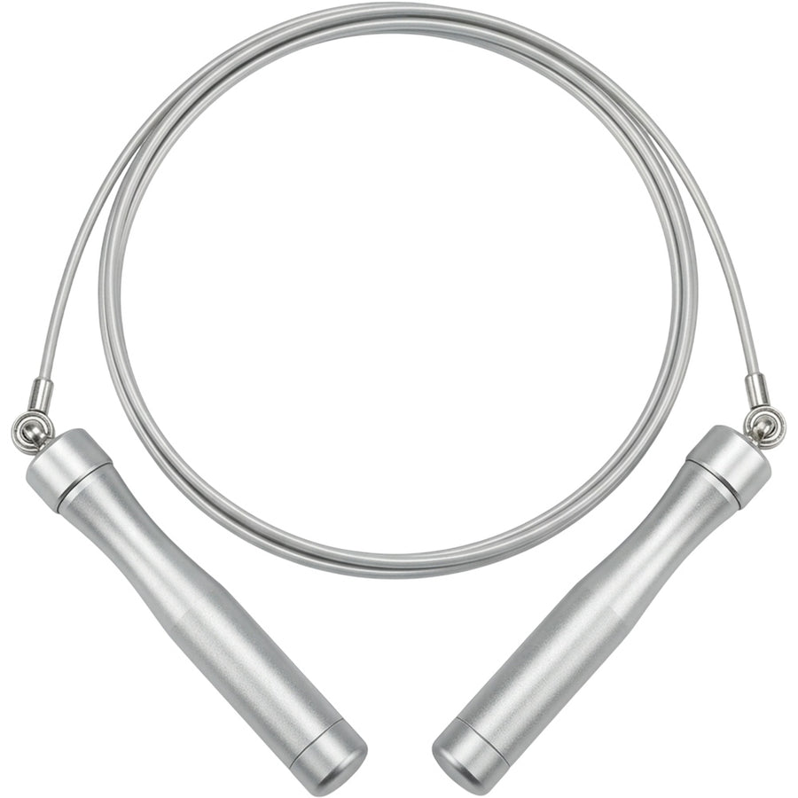 Roomiva Tangle Free Speed Jump Rope Silver 9 ft