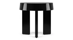 Accordo - Accordo Side Table, Black Gloss