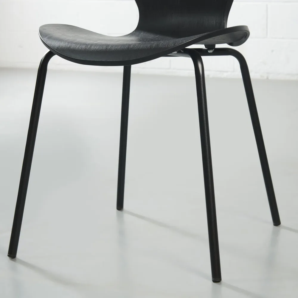 AGATA - Black Dining Chair