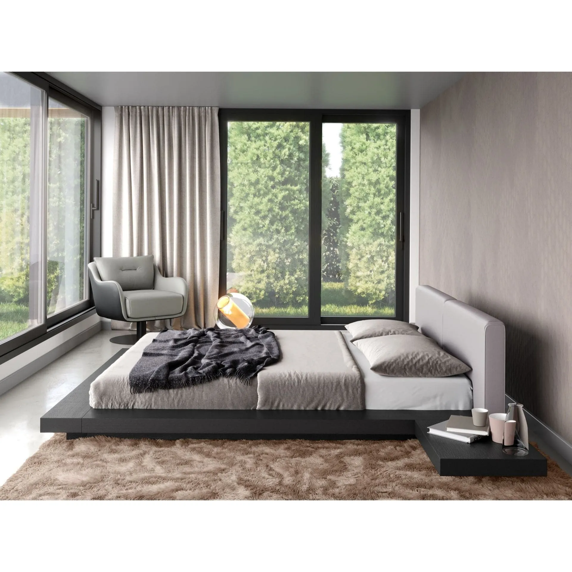 Arata Japanese Platform Bed