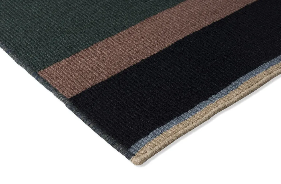 Artisan Stack-Green Designer Rug