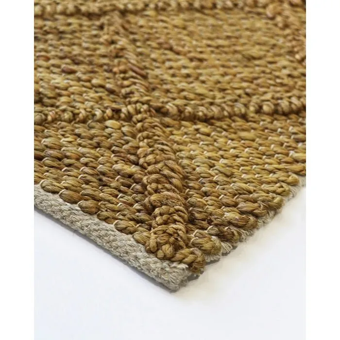 Assam Floor Rug - Saddle  (100% Jute)