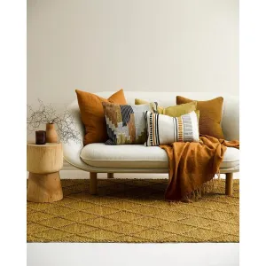 Assam Floor Rug - Saddle  (100% Jute)