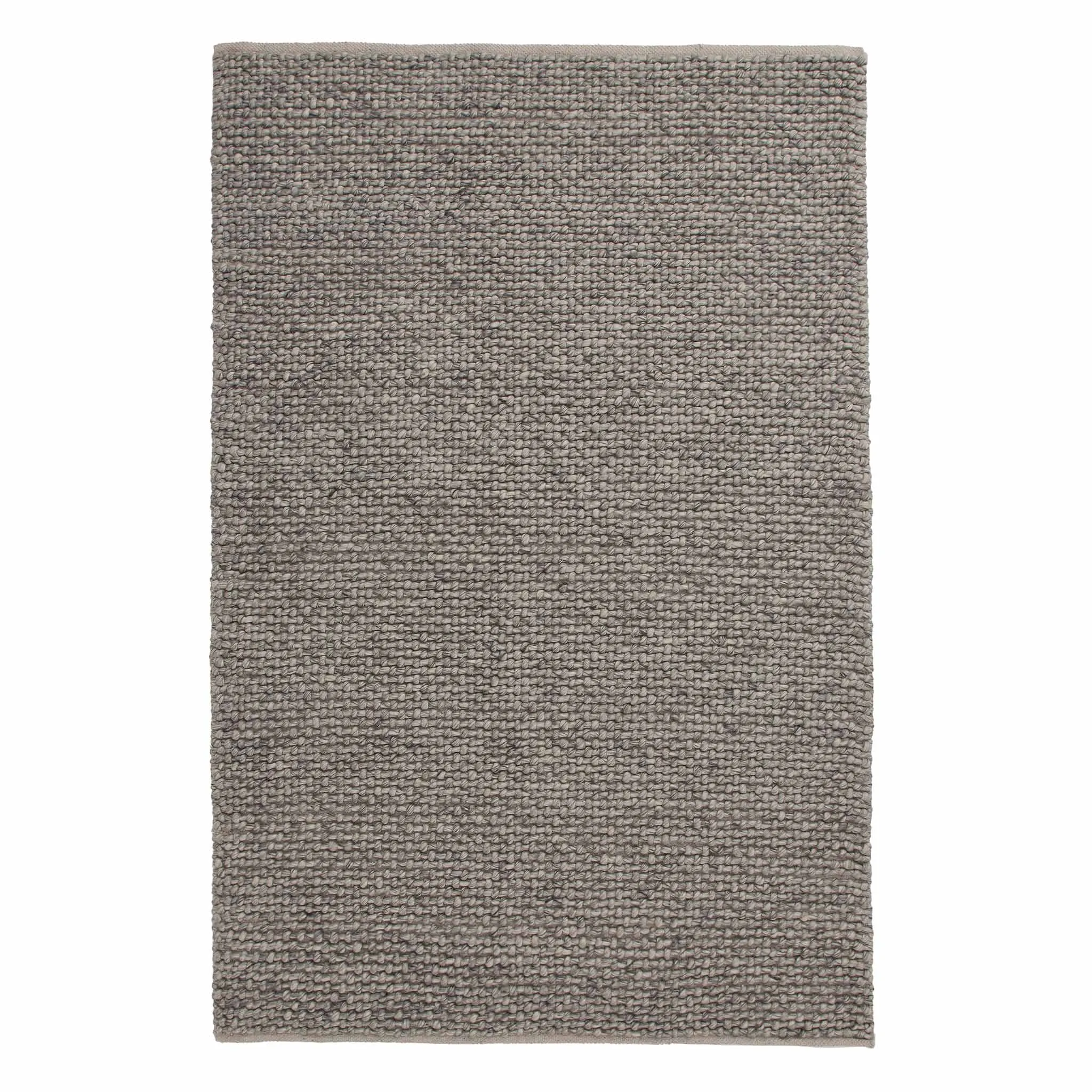 Bagar Wool Rug [Light grey melange]