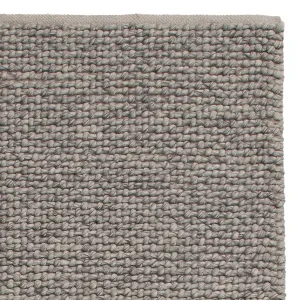 Bagar Wool Rug [Light grey melange]