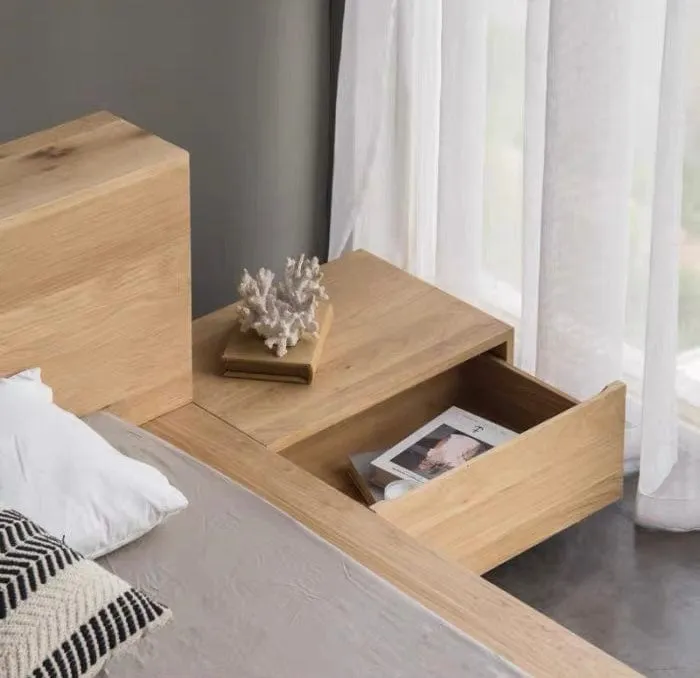 Benjamin Bed Frame with Bedside Tables