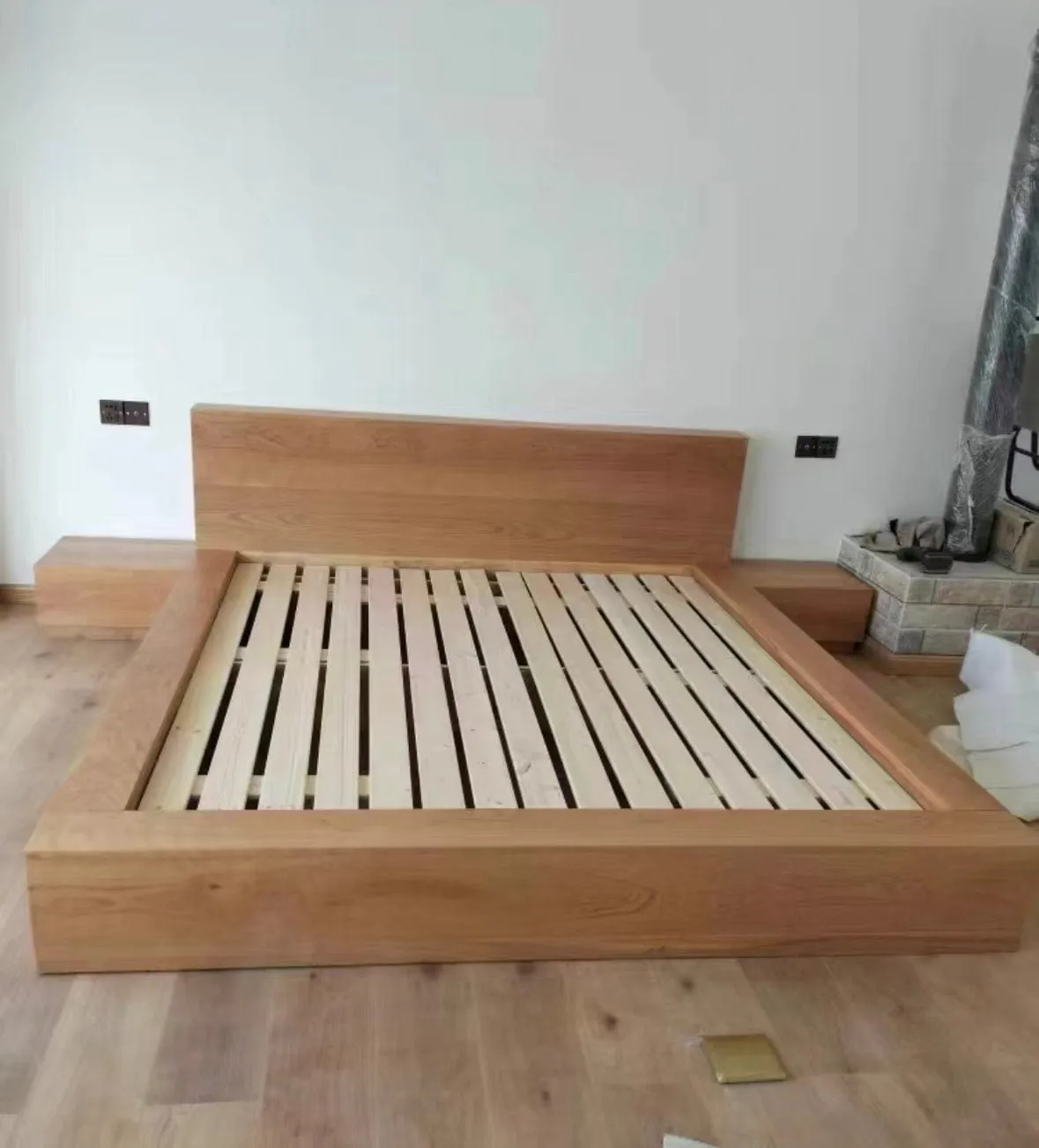 Benjamin Bed Frame with Bedside Tables