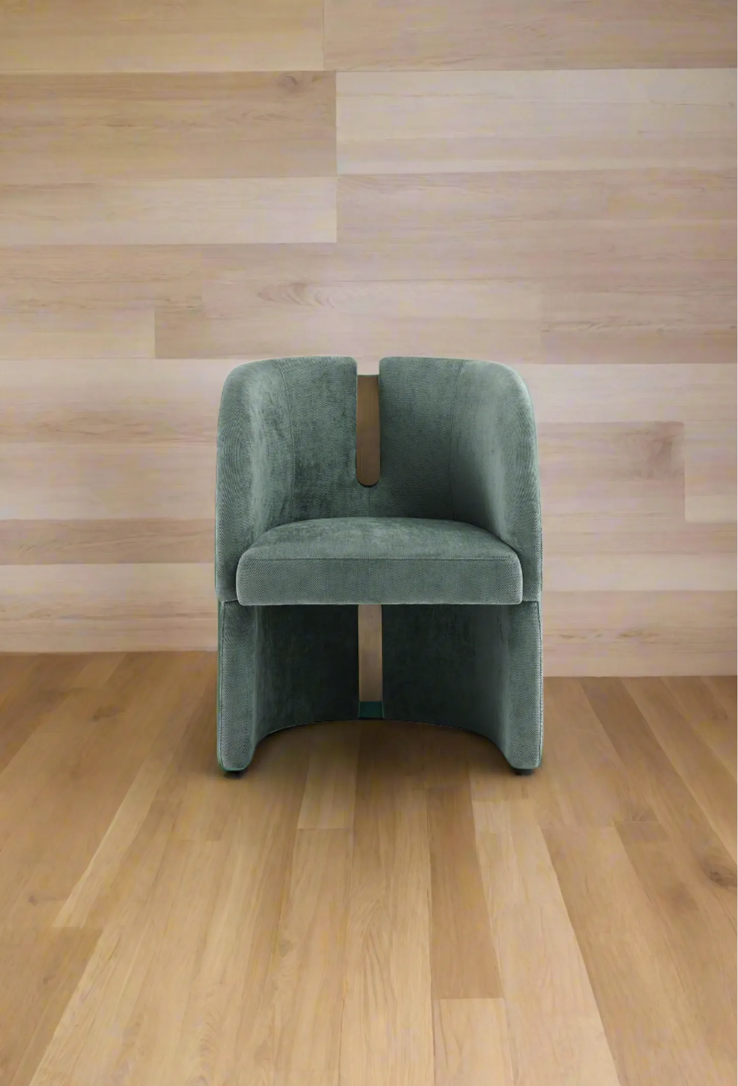 Bently Green and Gold Armchair Dining Chair