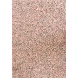 Blush Pink Mottled Shaggy Rug