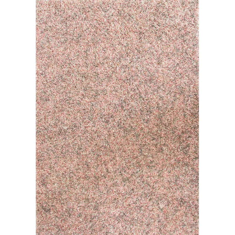 Blush Pink Mottled Shaggy Rug