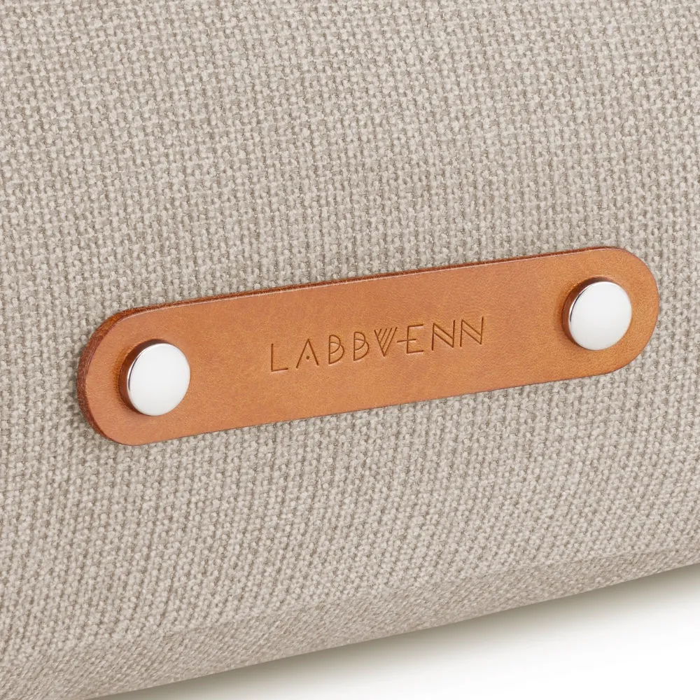 Bosca Beige Luxury Dog Bed by Labbvenn