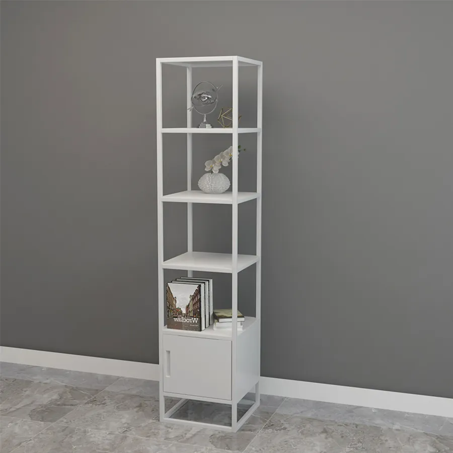 Brussel Narrow Book Shelves Cabinet