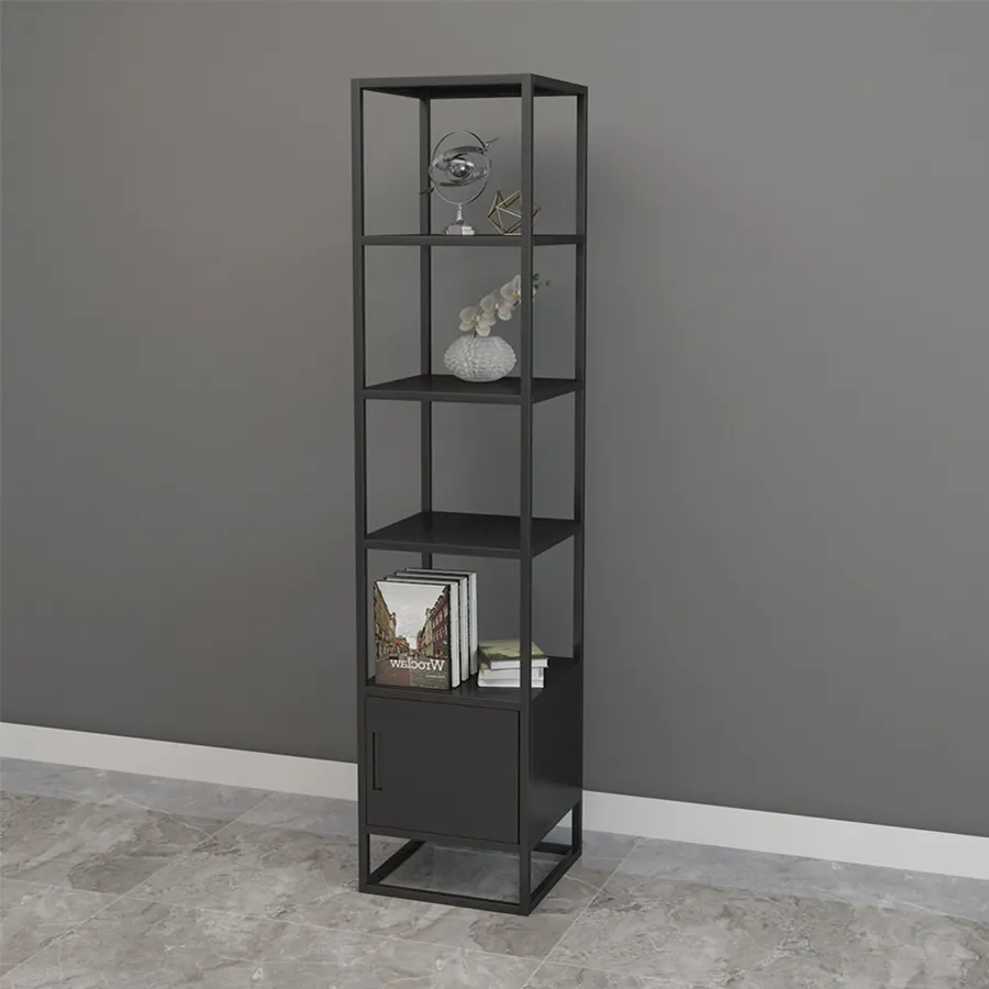 Brussel Narrow Book Shelves Cabinet