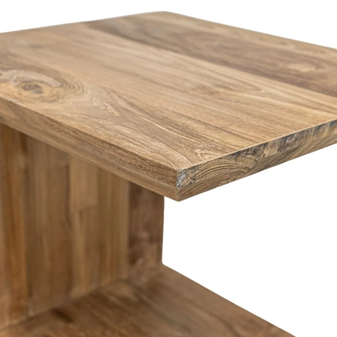 Buru Teak Side Table | 50x46x57cm