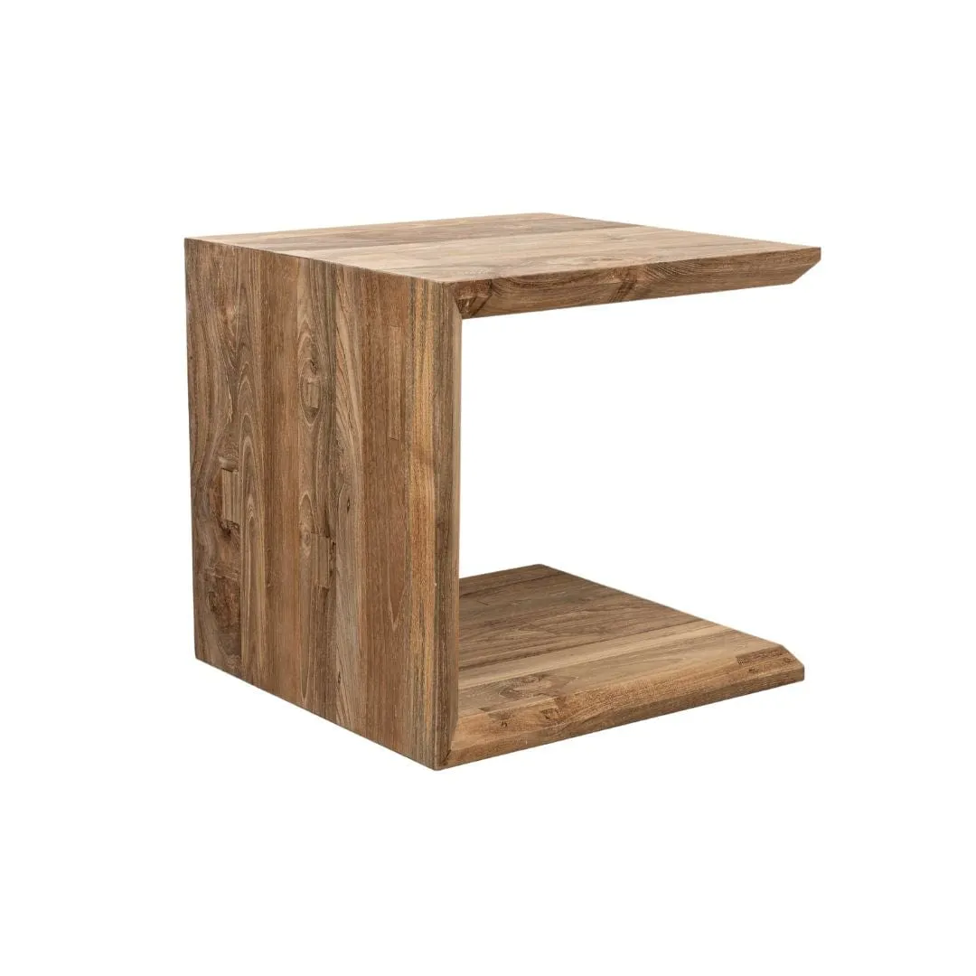 Buru Teak Side Table | 50x46x57cm