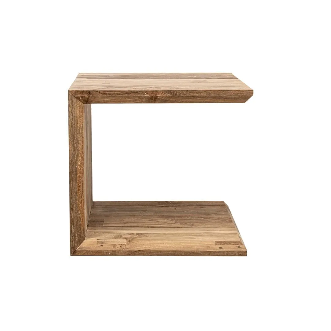 Buru Teak Side Table | 50x46x57cm