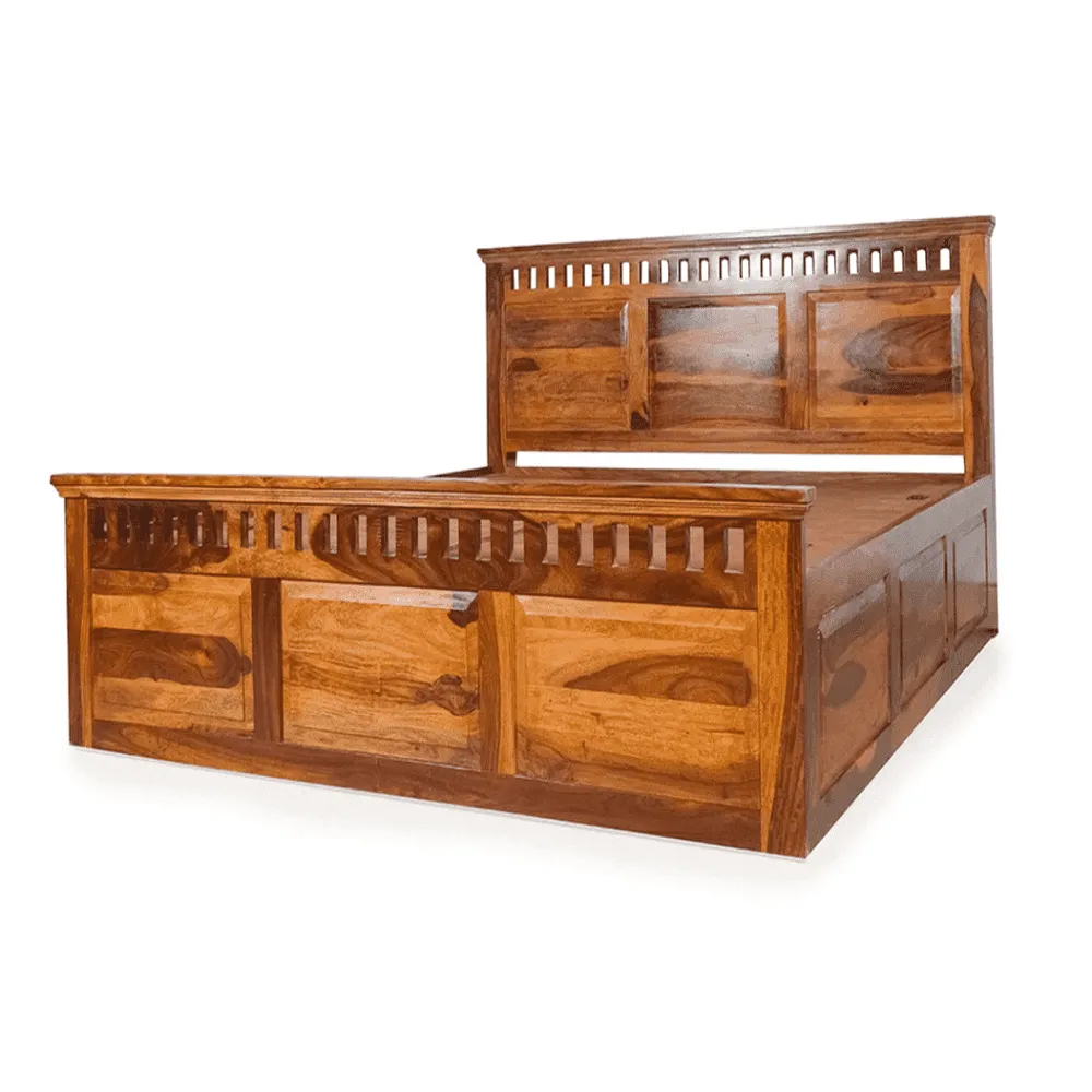 Camden King Size Bed In Sheesham Wood