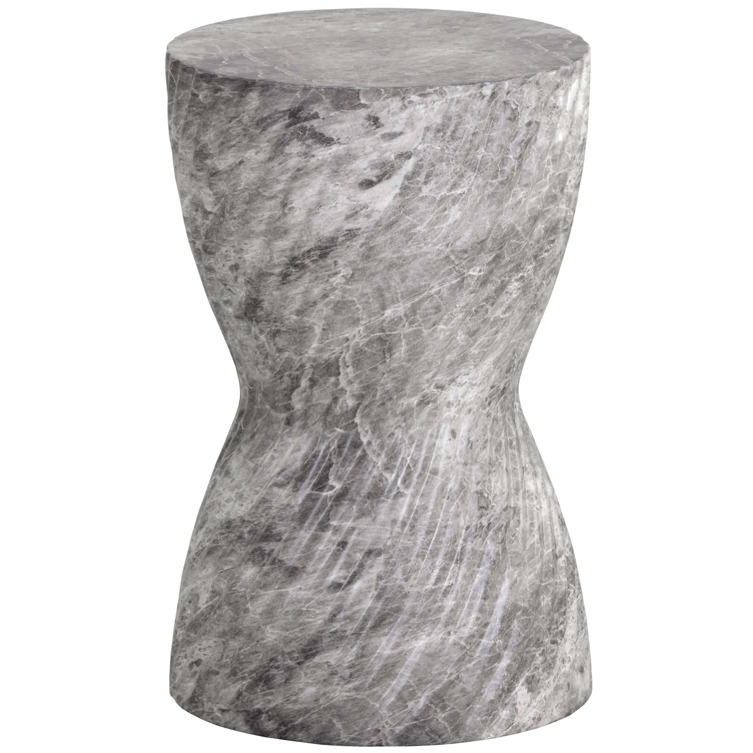 Cara End Table Grey