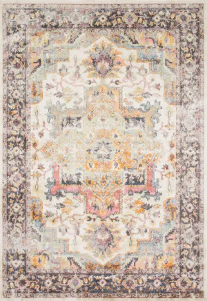 Clara Rug in Sunset & Ivory