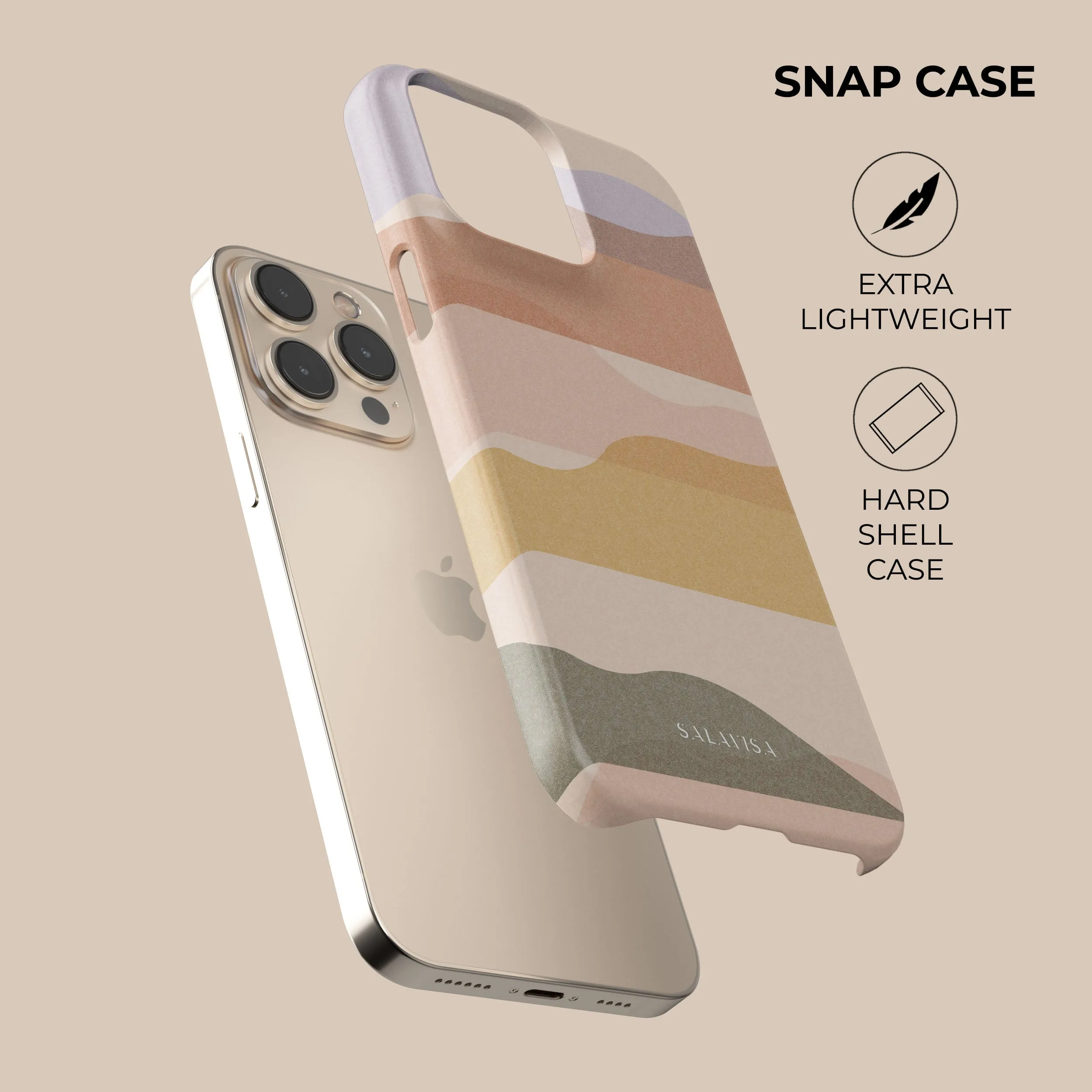 Cloudy Layers Phone Case