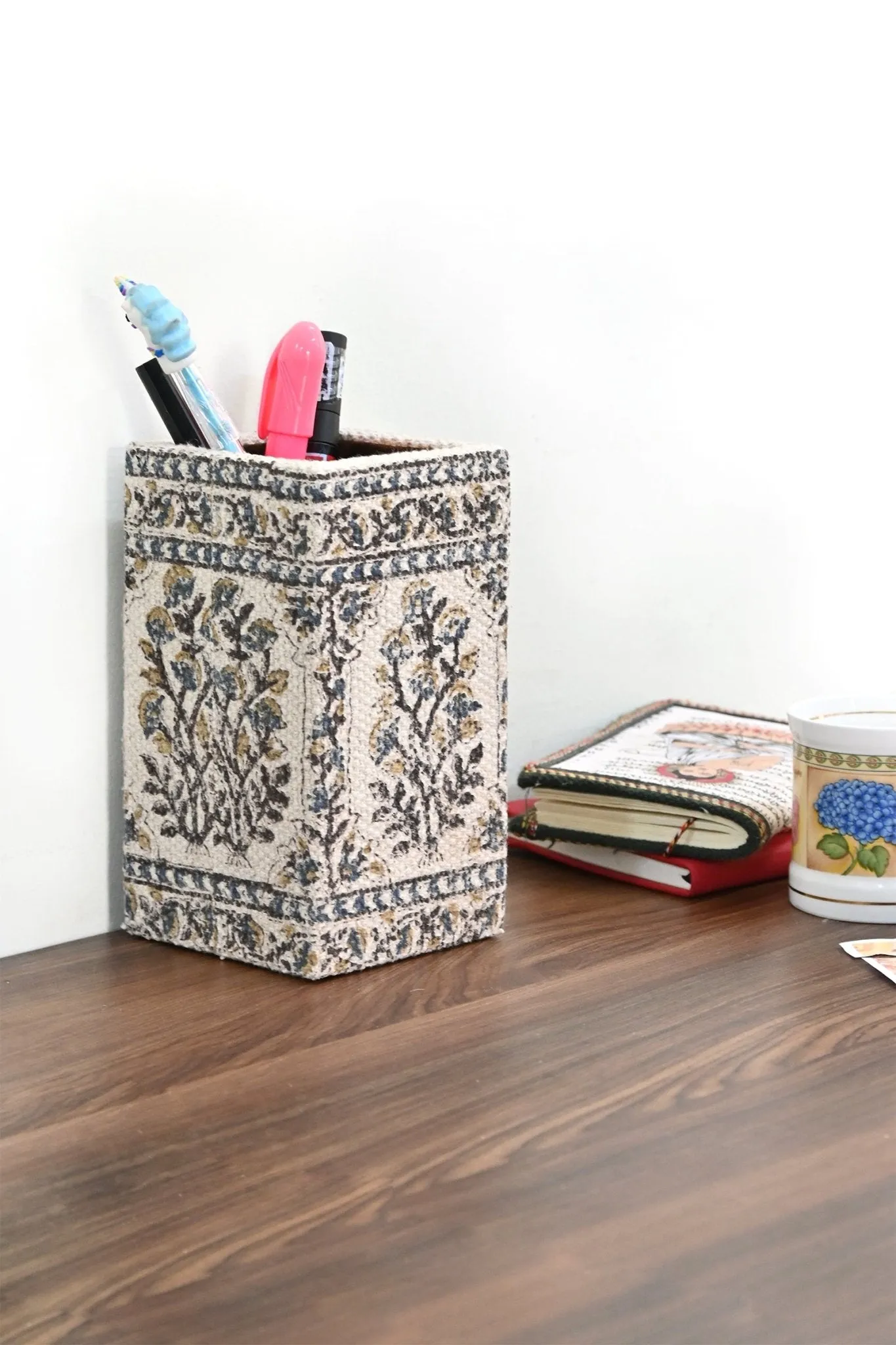 CYPRUS - COTTON PRINTED  HOLDER FOR  HOME & OFFICE