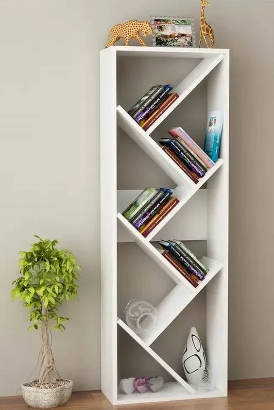 Decorative Book Shelf/Book Case For Home/Office Organizer By Miza