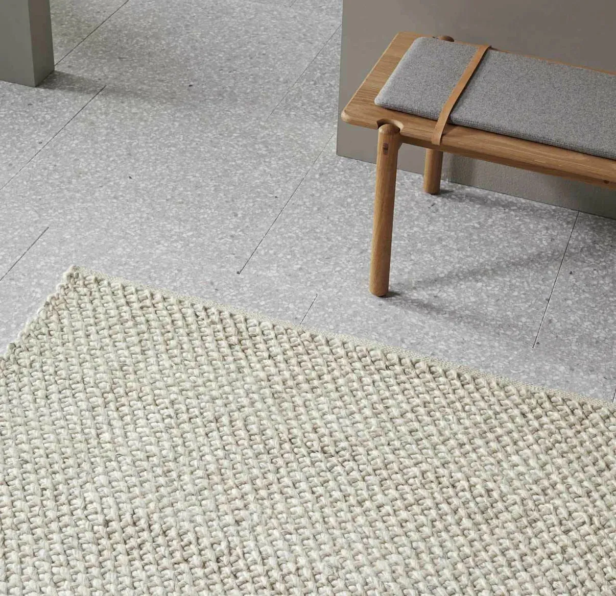 Emerson Floor Rug in Feather