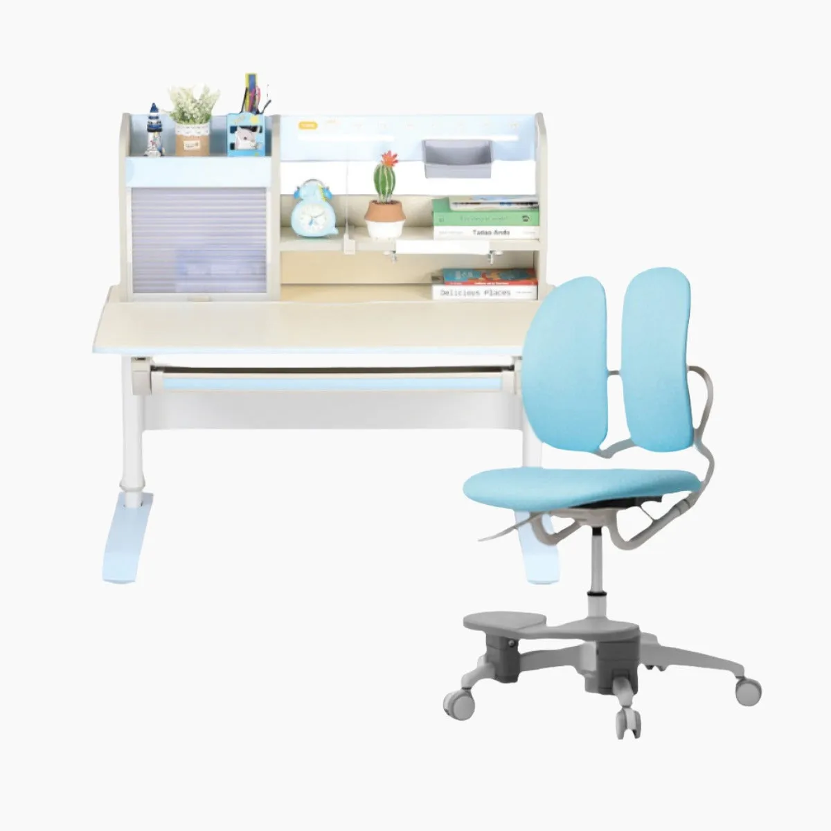 Ergo-Growing Kids Study Desk And Chair Set