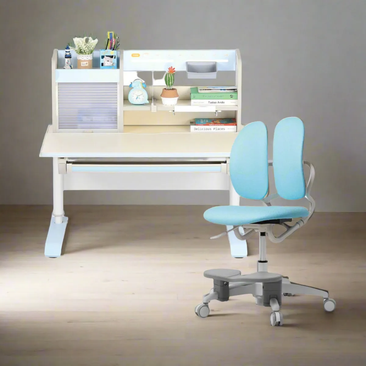 Ergo-Growing Kids Study Desk And Chair Set