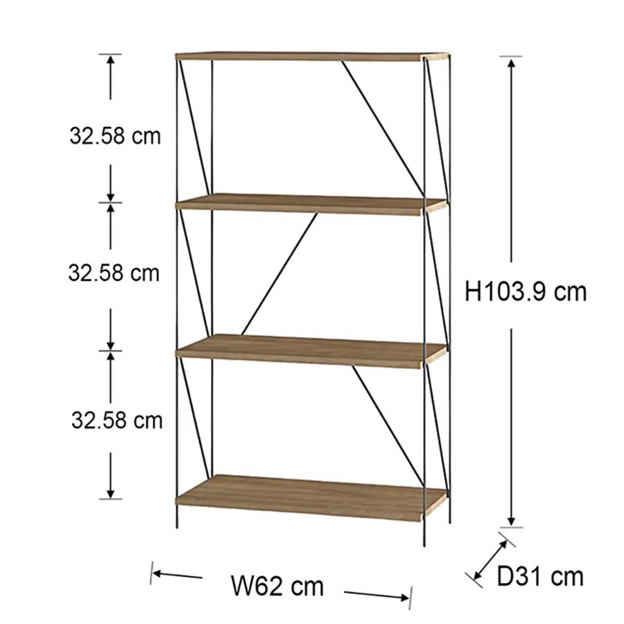 Ezbo 3-Tier Rack