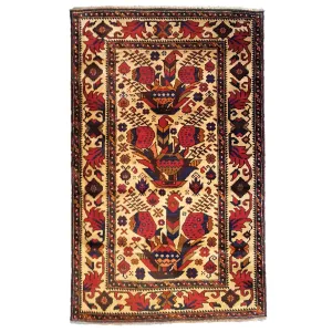 Fine Afghan Belouch Rug - 100% Wool (#003B)