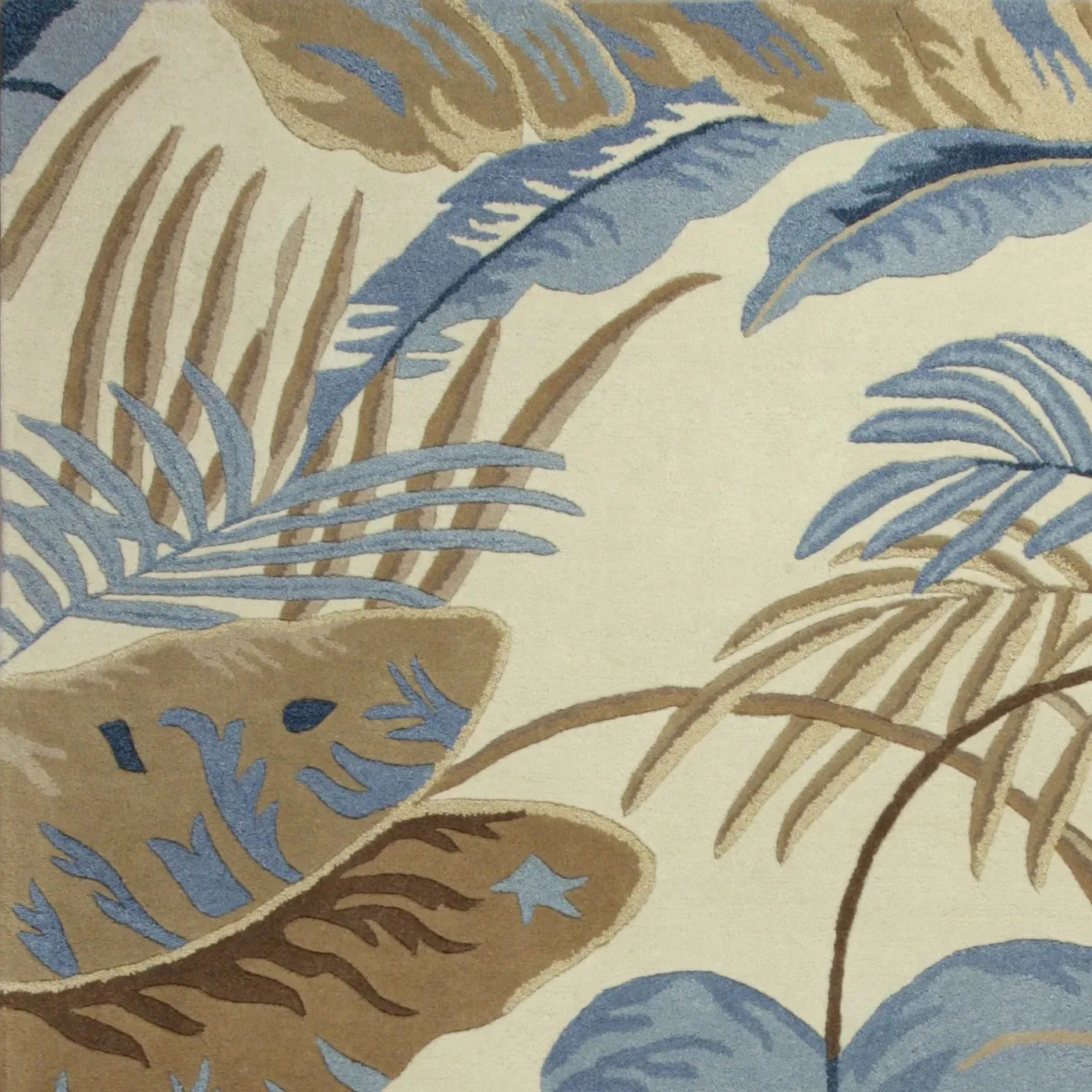 Havana 2624 Ivory/Blue Rainforest Rug