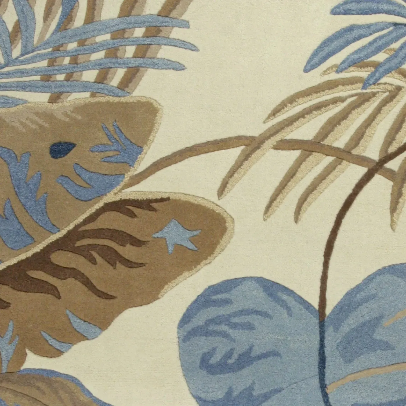 Havana 2624 Ivory/Blue Rainforest Rug