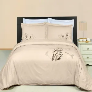 Katella Embroidered 100% Cotton Multi-Piece Duvet Set