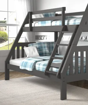 Lila Modern Twin over Full Bunk Bed