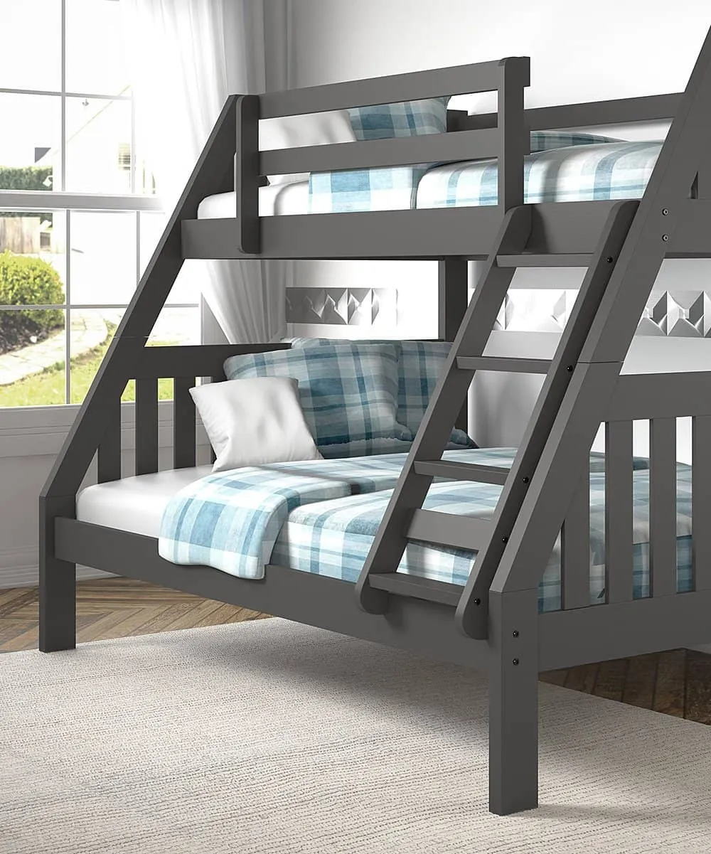 Lila Modern Twin over Full Bunk Bed