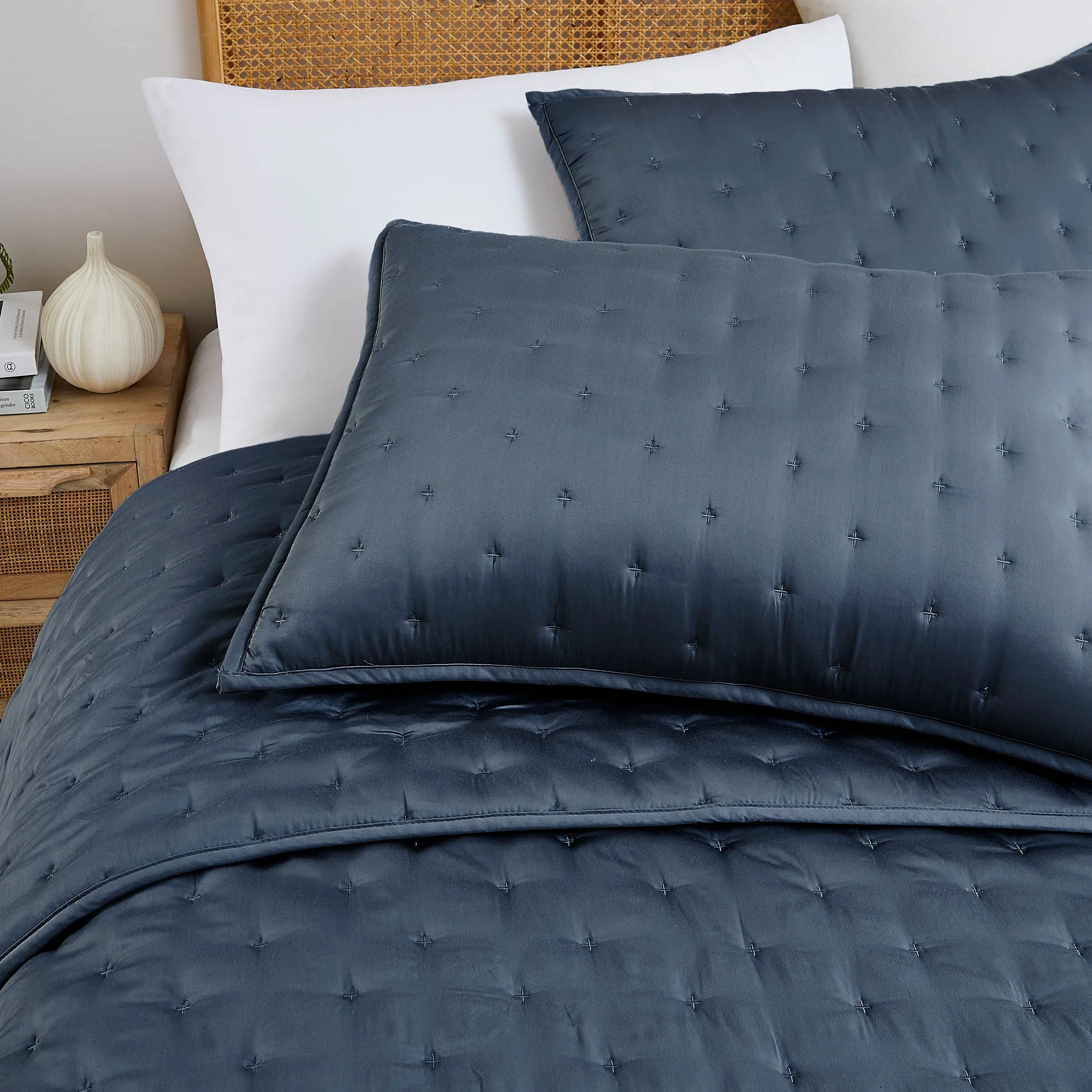 Luxurious Bamboo Quilted Sham Sets