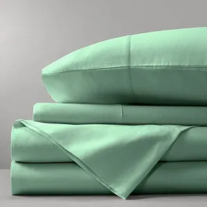 Luxury Bamboo Cotton Sheet Set 400TC MINT By Concierge