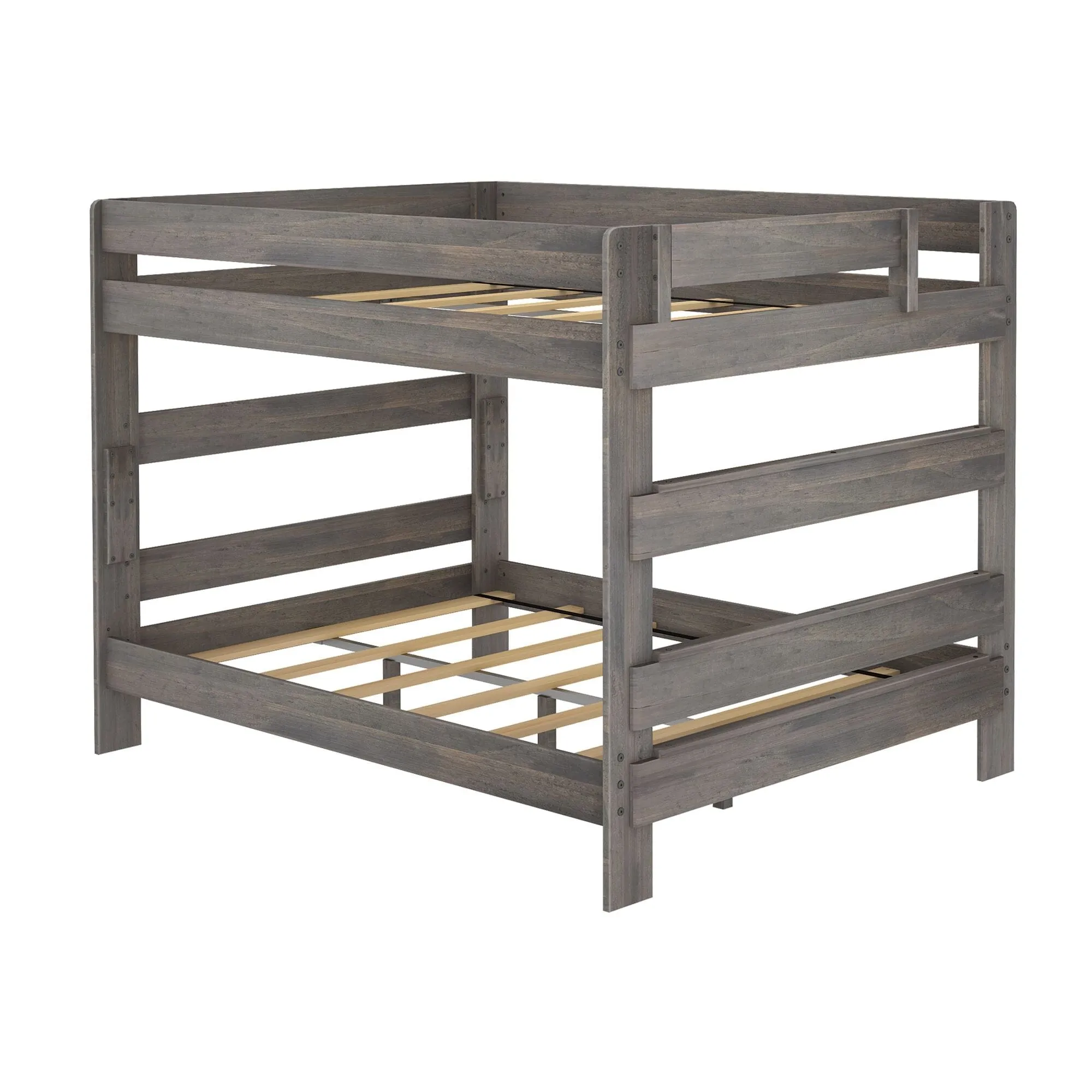 Modern Farmhouse Queen Over Queen Bunk Bed