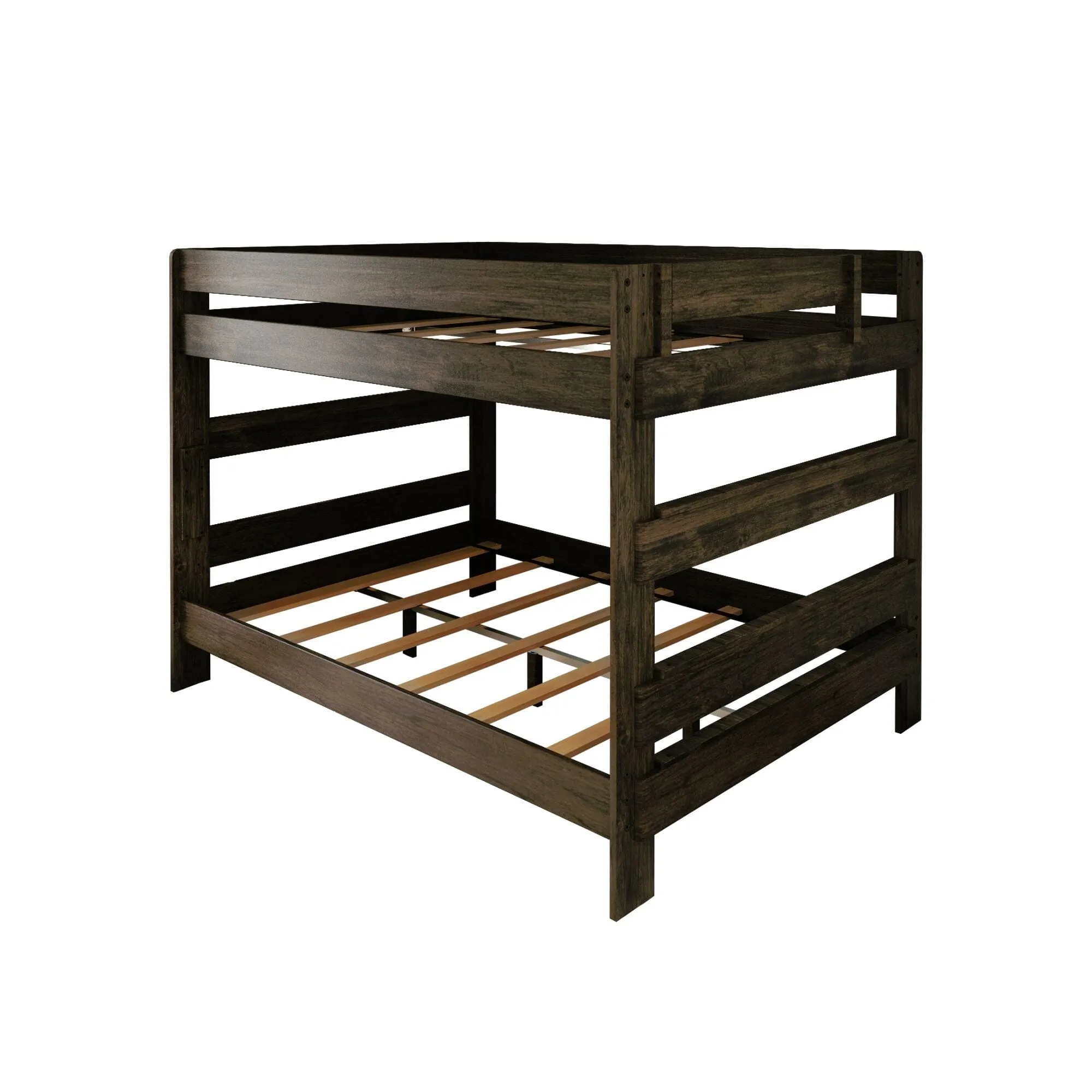 Modern Farmhouse Queen Over Queen Bunk Bed