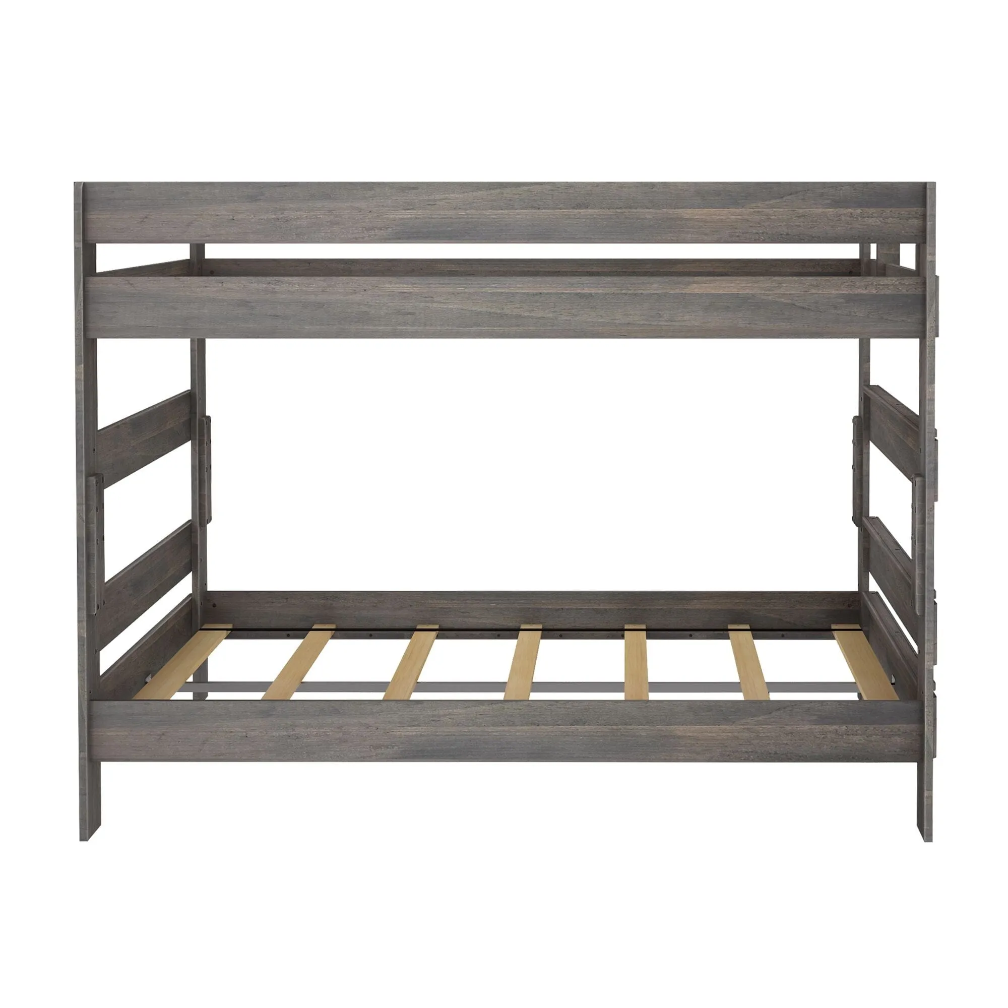 Modern Farmhouse Queen Over Queen Bunk Bed