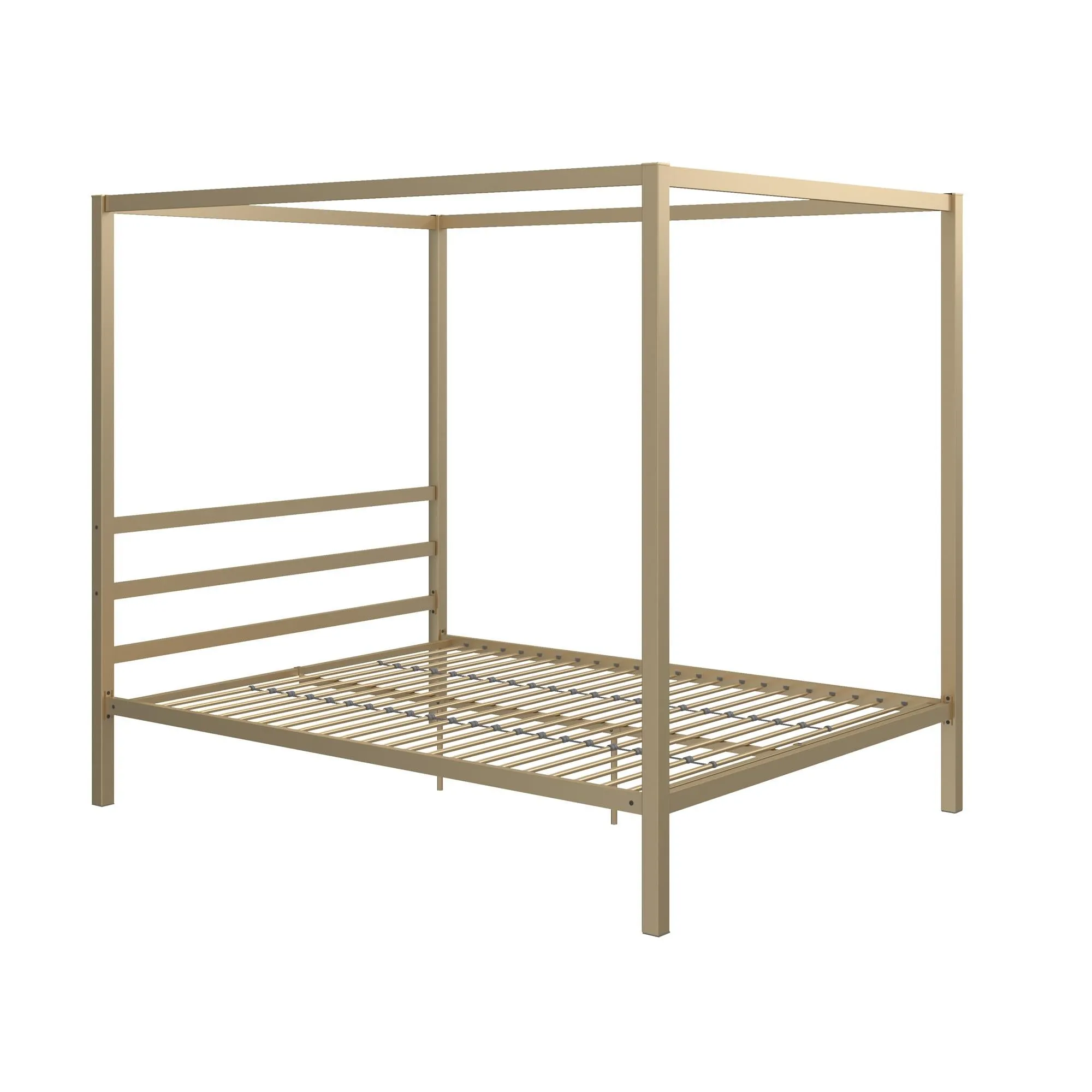 Modern Metal Canopy Bed Frame