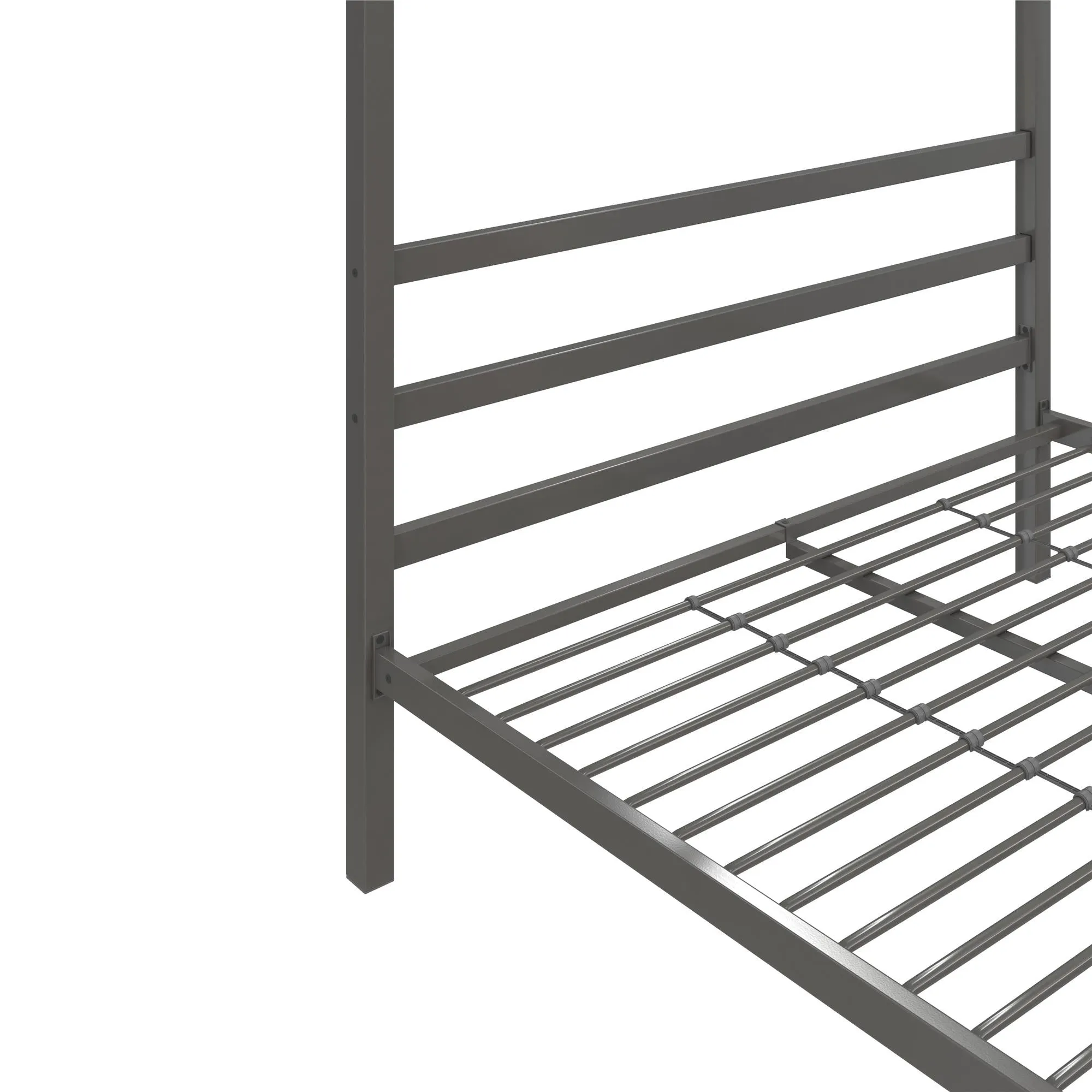 Modern Metal Canopy Bed Frame