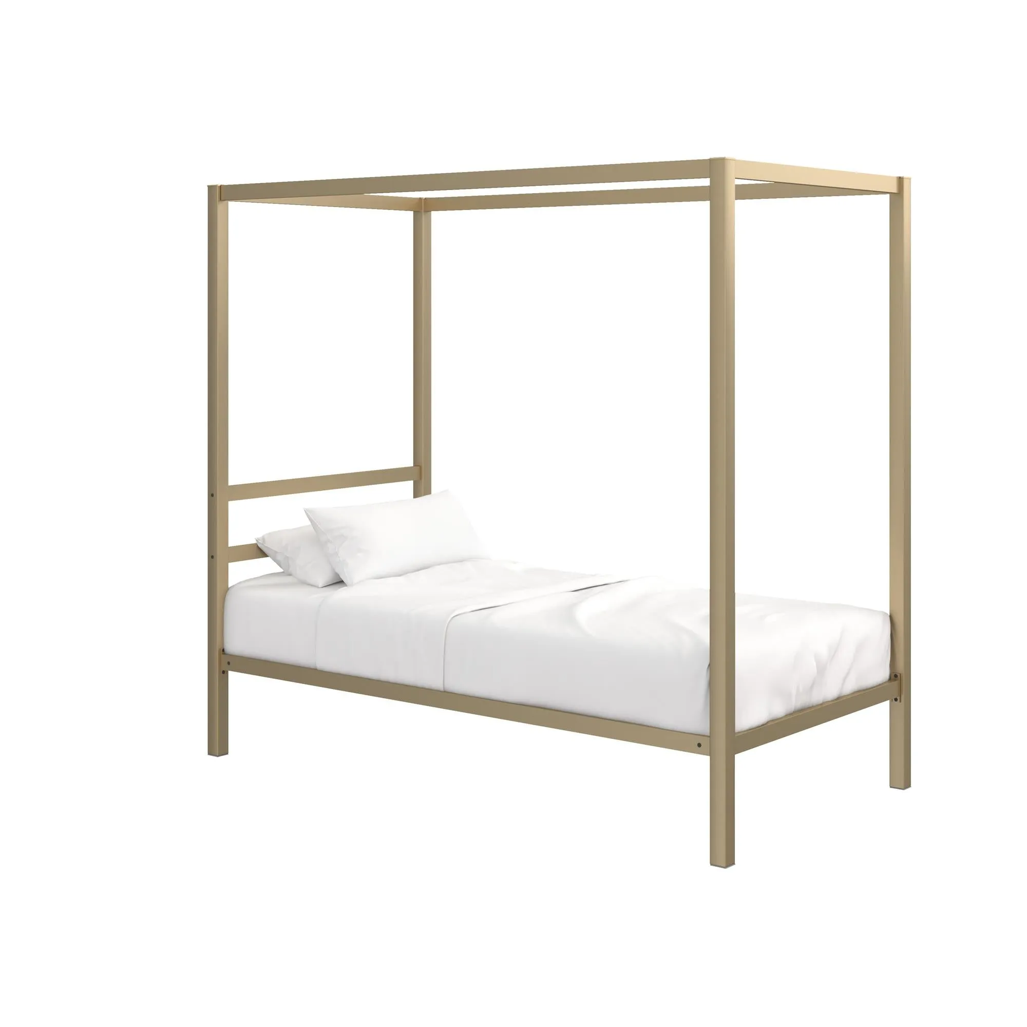 Modern Metal Canopy Bed Frame